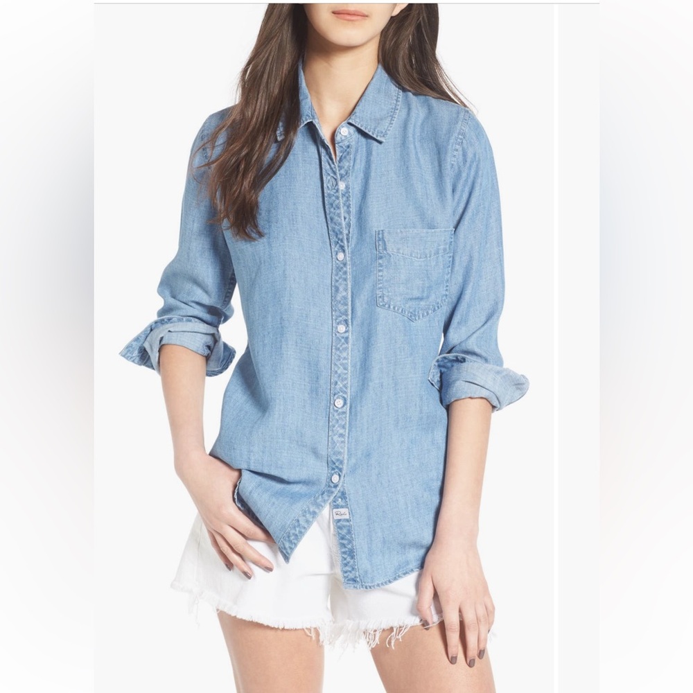Rails - light denim button down Sz Xs